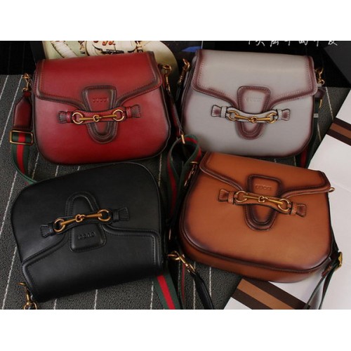 Torba na ramię Gucci Lady Web ze skóry cielęcej 383848