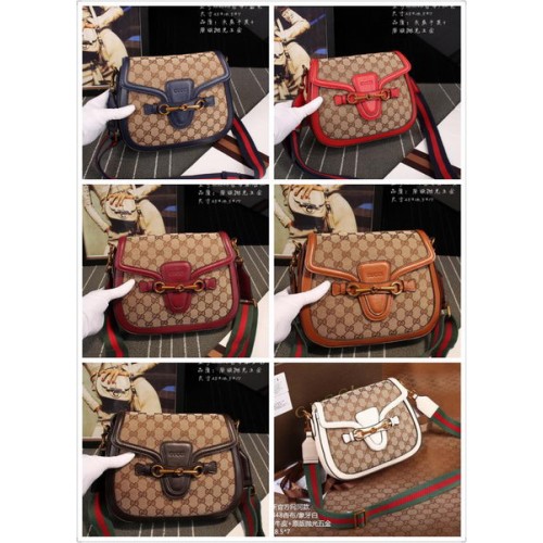 Torba na ramię Gucci Lady Web GG Canvas 383848