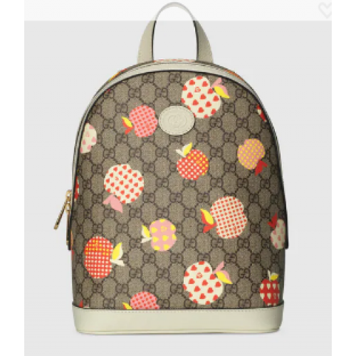 Mały plecak Gucci Les Pommes 552884 Biały