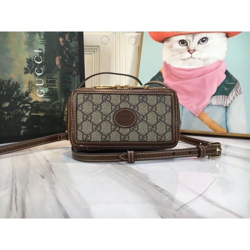 Torebka na ramię Gucci Mini 671674 brązowa