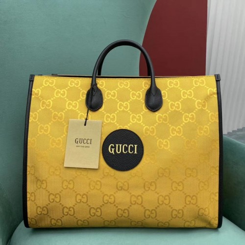 Torba typu tote Gucci Off The Grid 630353 żółta