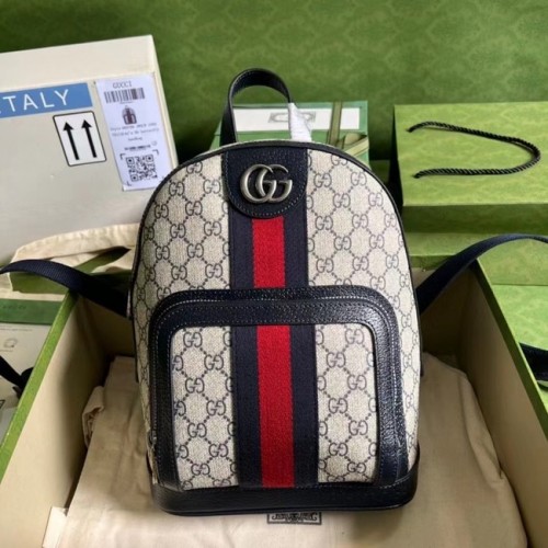 Plecak Gucci Ophidia GG Supreme 685769 niebieski