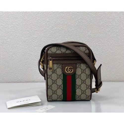 Mała torebka listonoszka Gucci Ophidia GG 547925