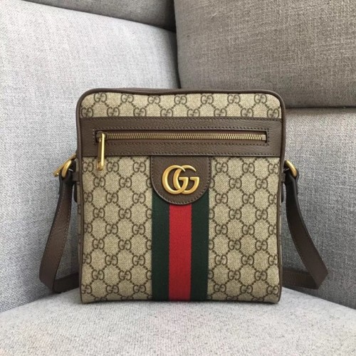 Mała torebka listonoszka Gucci Ophidia GG 547926