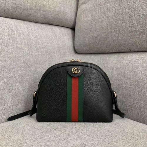 Mała torebka na ramię Gucci Ophidia 499621 czarna