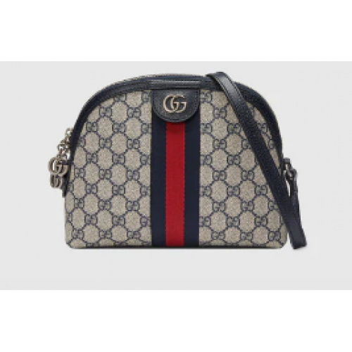 Torebka na ramię Gucci Ophidia Small 499621 niebieska