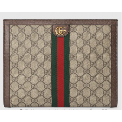Torebka Gucci Ophidia 625549 brązowa