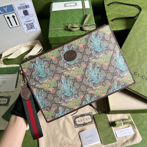 Torebka Gucci Ophidia 688378 brązowa