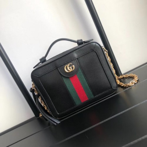 Torebka na ramię Gucci Ophidia series GG Mini 602576 czarna
