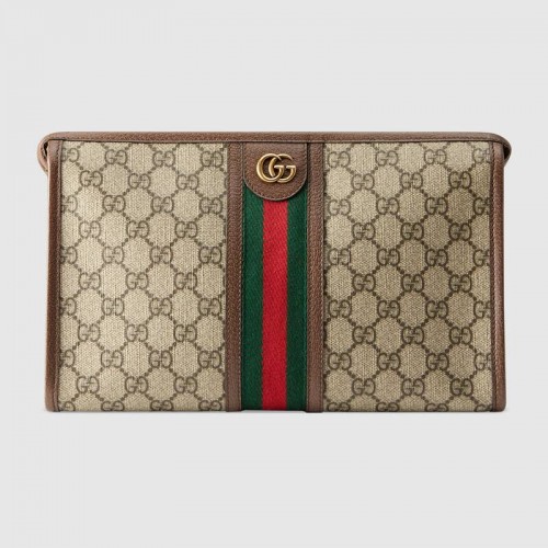 Kosmetyczka Gucci Ophidia series GG 598234 brązowa