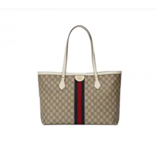 Torba Gucci Ophidia series medium GG Tote Bag 631685 BIAŁA