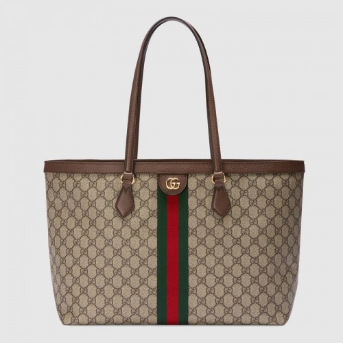 Torba Gucci Ophidia series medium GG Tote Bag 631685 brązowa