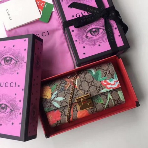 Portfel Gucci Padlock Continental 453506 Wine