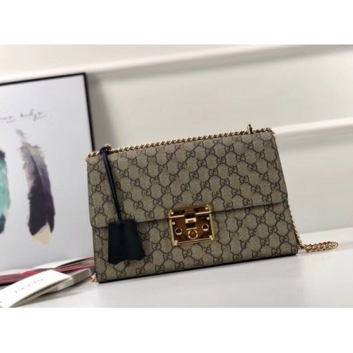 Torba na ramię Gucci Padlock 409486 czarna