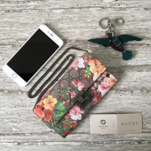 Portfel Gucci Padlock Tian Continental 453506 Wine