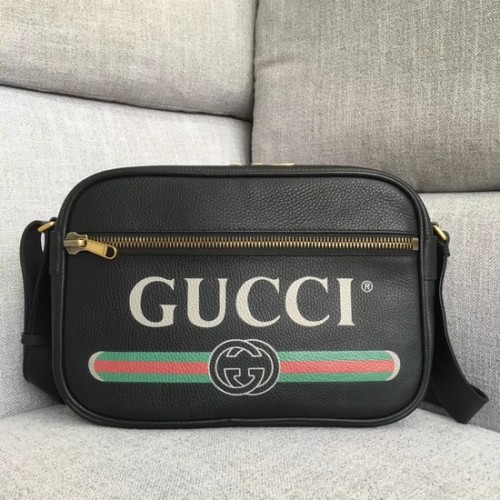 Torebka na ramię Gucci Print 523589 czarna