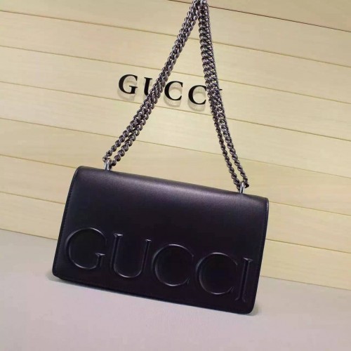 Torebki na ramię Gucci 410248 Czarne