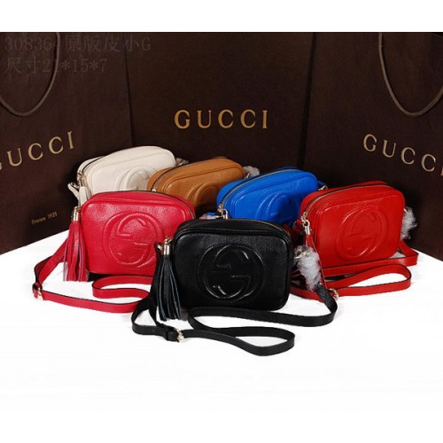 Torebka Gucci Soho ze skóry cielęcej Disco 308364