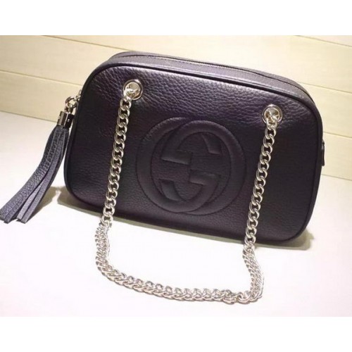 Torebki na ramię Gucci Soho 308983 czarne