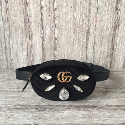 Torebka Gucci GG Marmont Belt Bag 476434 Czarna