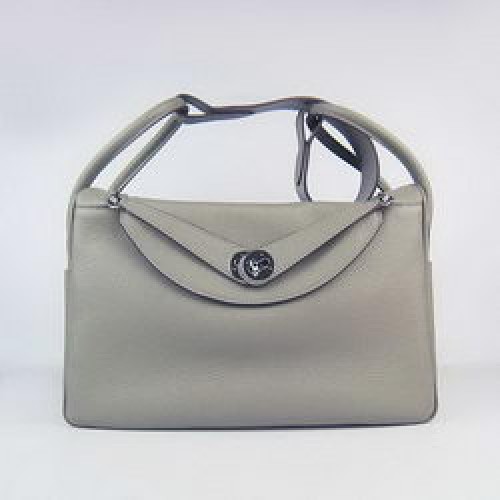 Hermes Lindy 34CM Torba na ramię Khaki