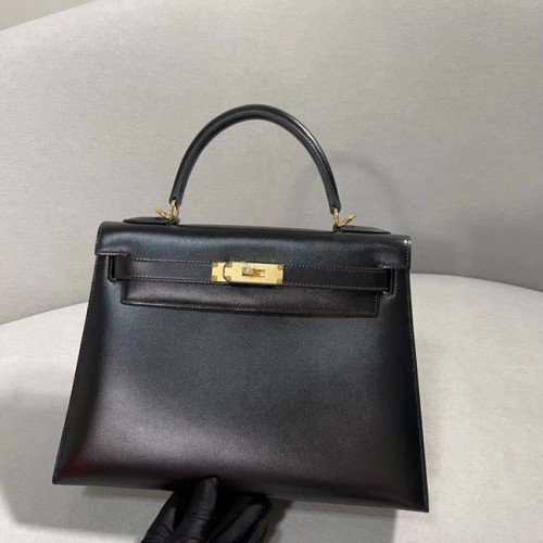Hermes BOX Leather KL28 czarny
