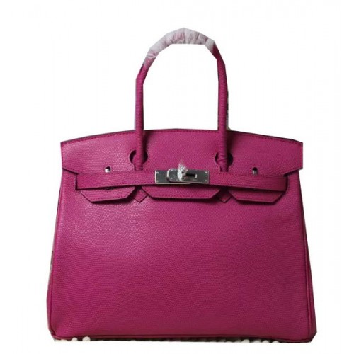 Hermes Birkin 35CM 30CM Torba typu tote ze skóry jaszczurki H35H30 Róża
