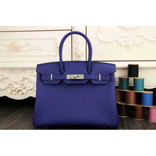 Hermes Birkin 35CM 30CM Torba typu tote, oryginalna skóra HB35O Royal