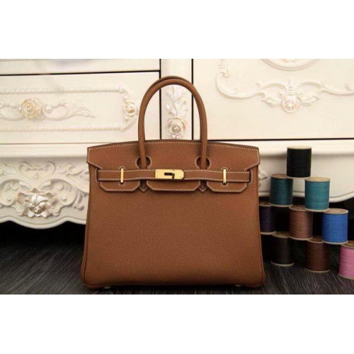 Hermes Birkin 35CM 30CM Torba typu tote, oryginalna skóra HB35O, pszenica