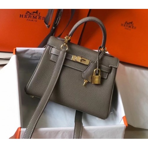 Hermes Birkin Togo Leather 22590 szary