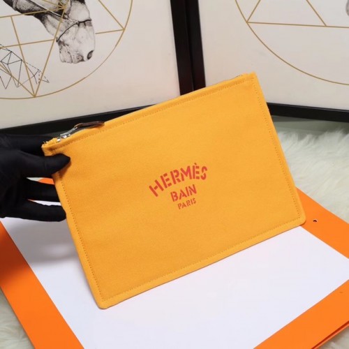Kosmetyczka Hermes H3700 Mango Yellow