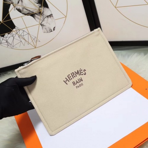 Kosmetyczka Hermes H3700 Off White