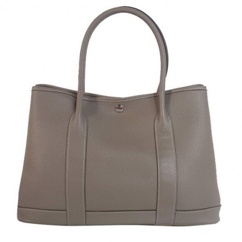 Hermes Garden Party Torba 36 cm Clemence Grey