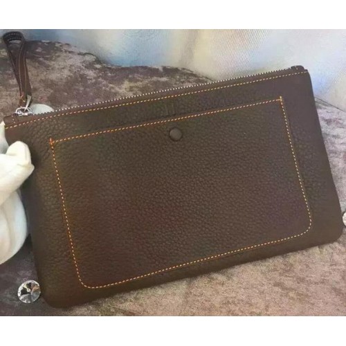 Kopertówka Hermes Grainy Leather H88016 Brown