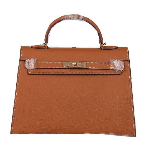 Torebki na ramię Hermes Kelly 32 cm, skóra licowa, pszenica