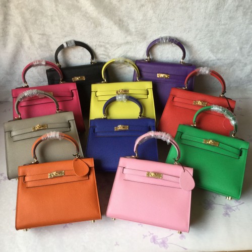 Torba Hermes Kelly Tote Bag ze skóry Epsom KL25