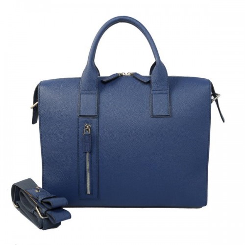 Hermes męska aktówka ze skóry cielęcej H1705 RoyalBlue