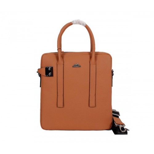 Oryginalna torba typu tote Hermes ze skóry cielęcej M33993 Wheat