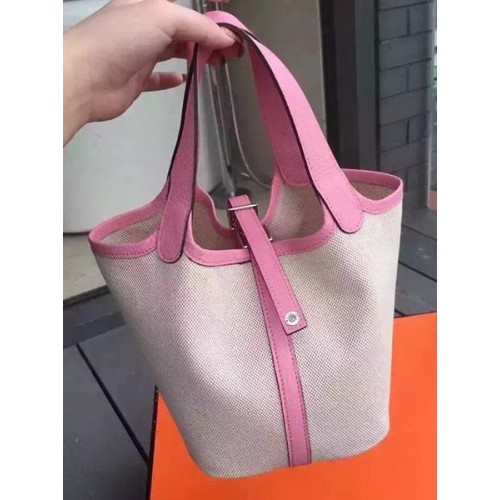 Hermes Picotin Lock 18cm Bag Canvas HPL8618T Sakura