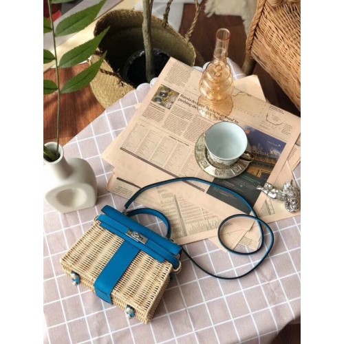 Torba piknikowa Hermes Kelly 9810 niebieska