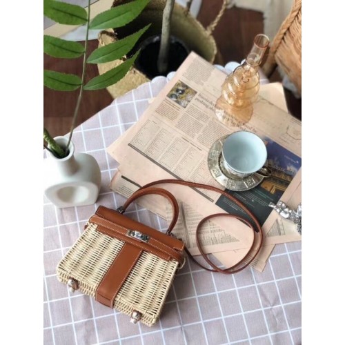 Torba piknikowa Hermes Kelly 9810 brązowa