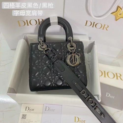LADY DIOR MY ABCDIOR BAG Cannage Lambskin M0538I czarny