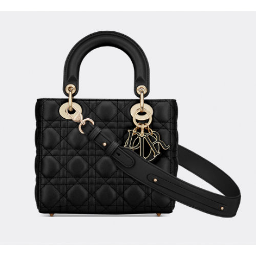 LADY DIOR MY ABCDIOR BAG Cannage Lambskin M0538O czarny