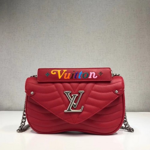 LOUIS VUITTON NEW WAVE TOREBKA NA ŁAŃCUSZKU MM M51943 czerwona