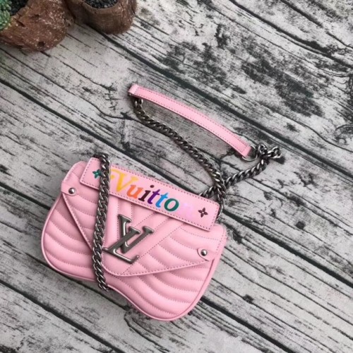 LOUIS VUITTON NEW WAVE TOREBKA NA ŁAŃCUSZKU MM M51944 różowa