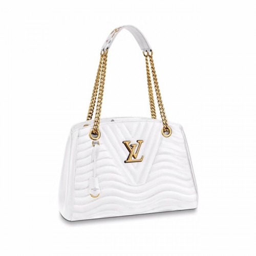 LOUIS VUITTON NEW WAVE CHAIN TOTE M51978 biały