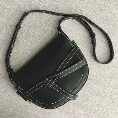 Torebki Loewe Crossbody Original Leather 8088 czarne