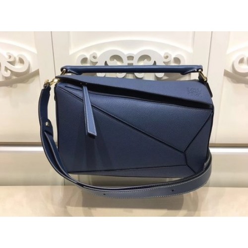 Loewe Puzzle Bag Original Leather L9122 Blue