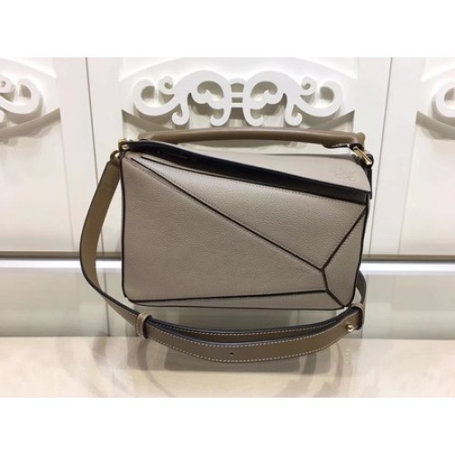 Torba Loewe Puzzle Bag Original Leather L9122 Jasnoszara