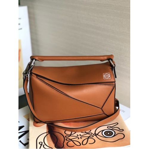 Torba Loewe Puzzle Bag Original Leather 61843 brązowa